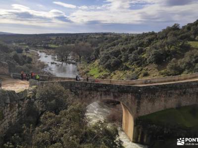 Puente de la Marmota - Parque Regional de la Cuenca Alta del Manzanares; viaje a los picos de europa